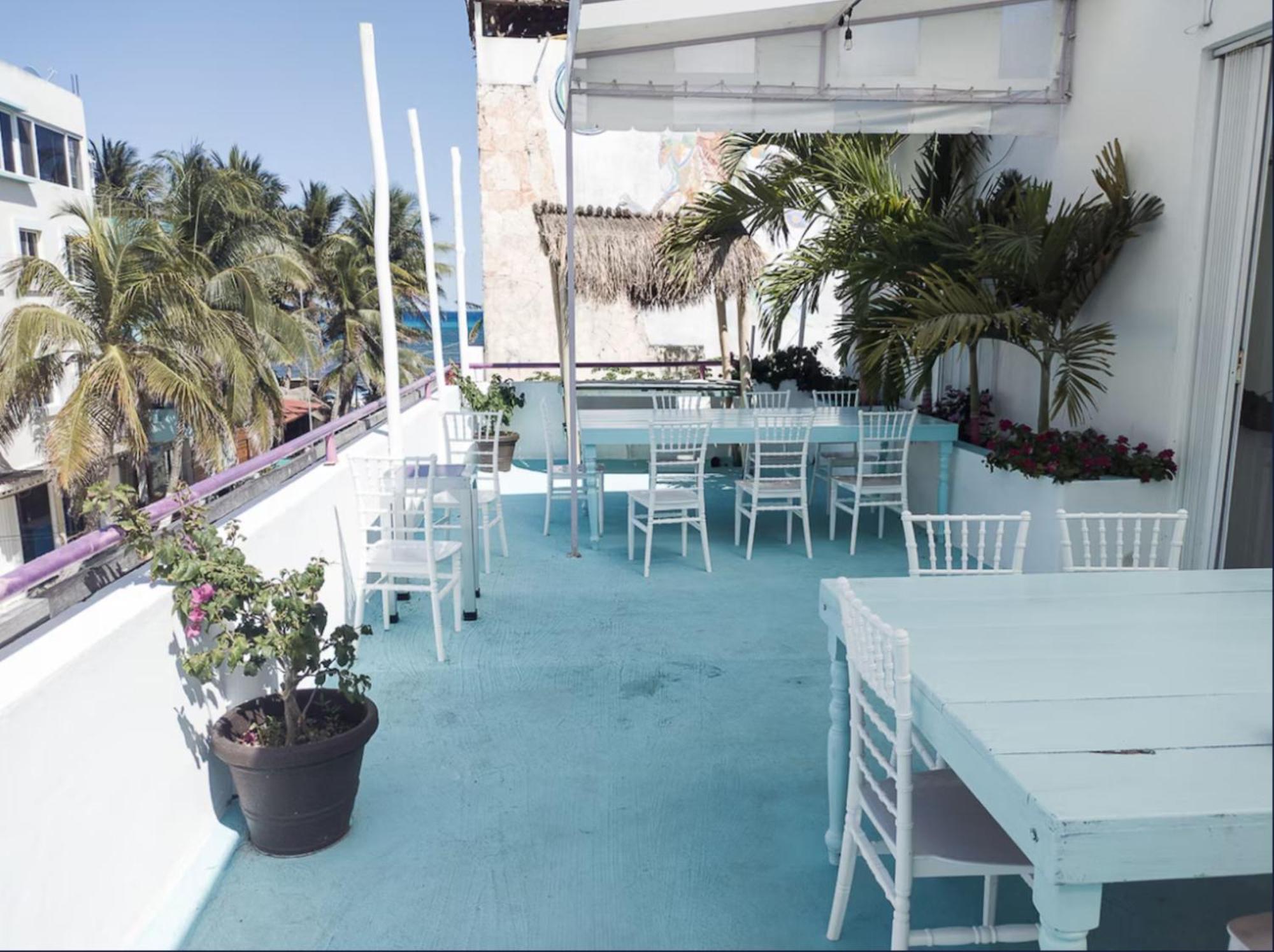Hostal Del Mar Playa del Carmen Zewnętrze zdjęcie