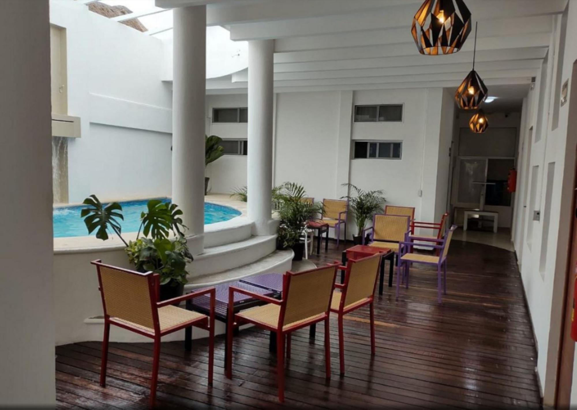 Hostal Del Mar Playa del Carmen Zewnętrze zdjęcie
